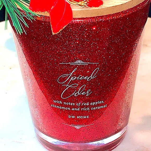 DW HOME CANDLE SPICED CIDER RICHLY SCENTED NEW 1 WICK 11.4oz - Picture 3 of 7